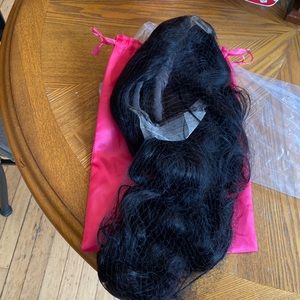 Human Hair Wig 100% 22inch lace front wig